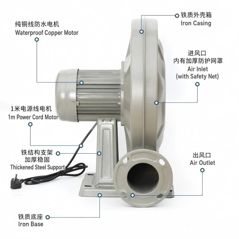 Heavy Duty Iron Casing Industrial Fan high quality